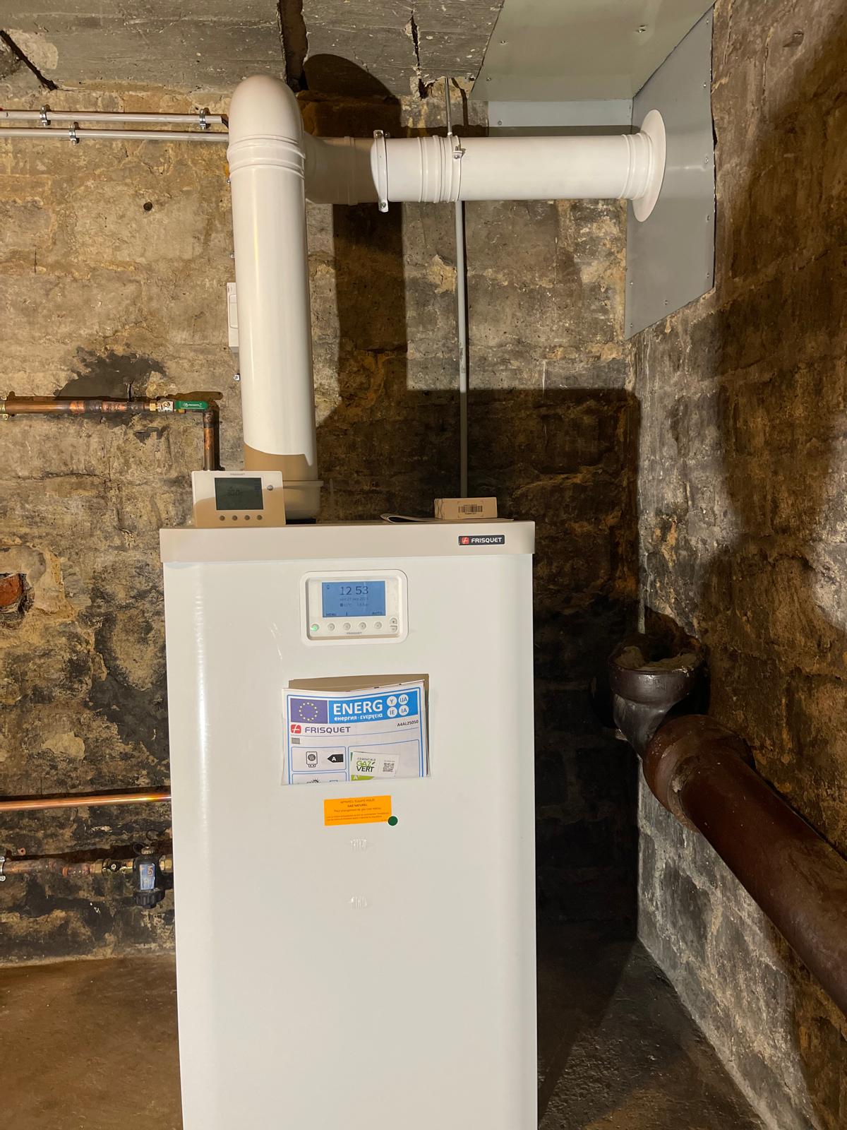 Installation et raccordement chaudière – Argenteuil (95)