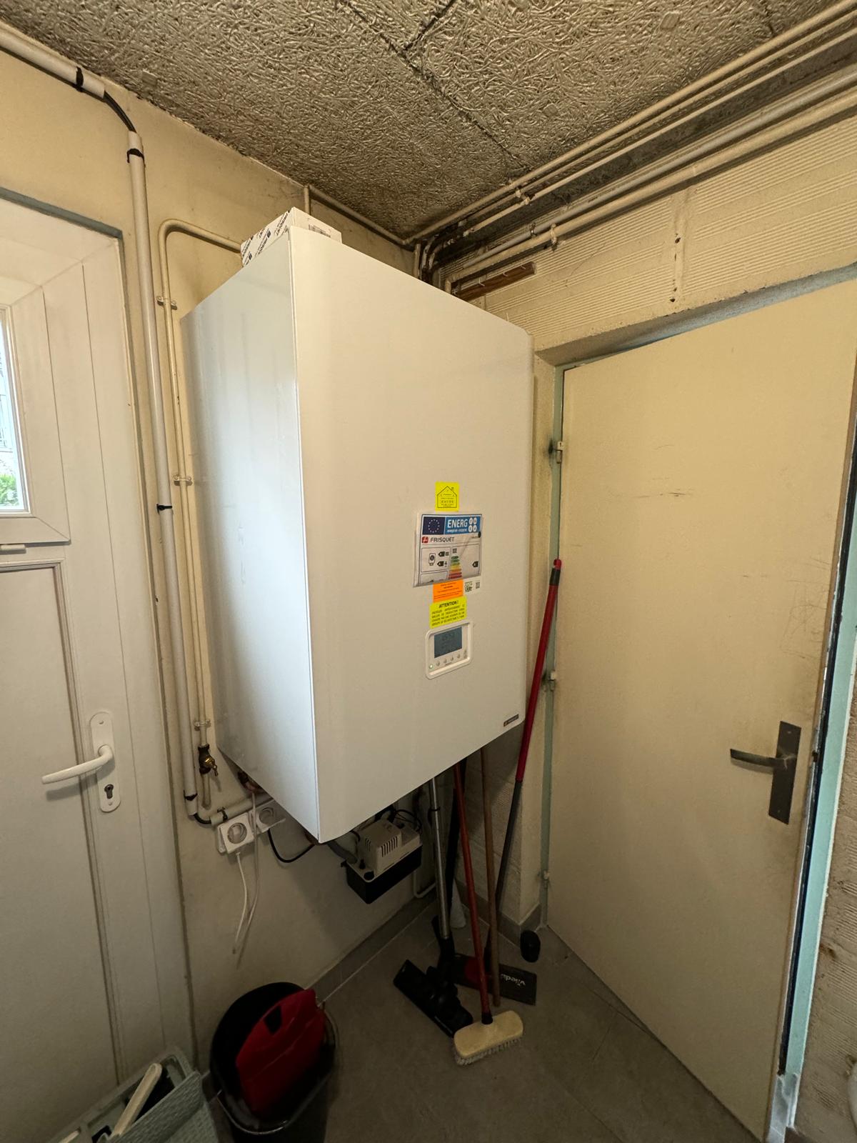 Remplacement chaudière à condensation – Sannois (95)