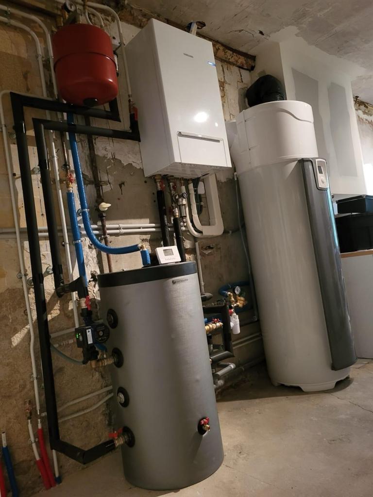 Pompe à chaleur air/eau installée à Colombes (92)